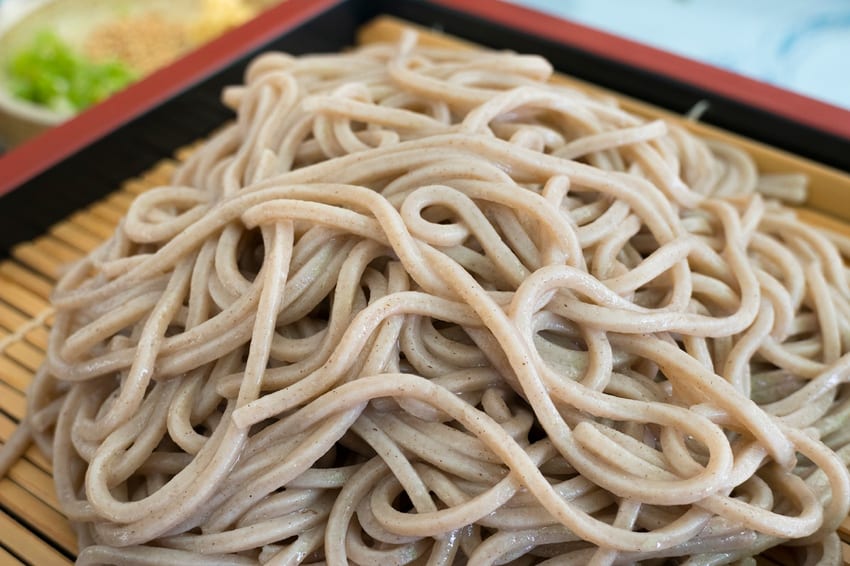 Soba noodles