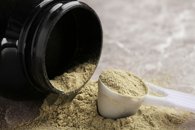 Hemp protein powder