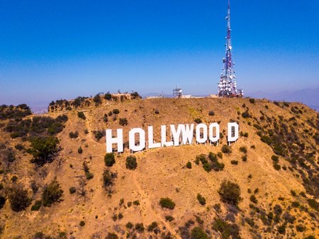 Hollywood sign