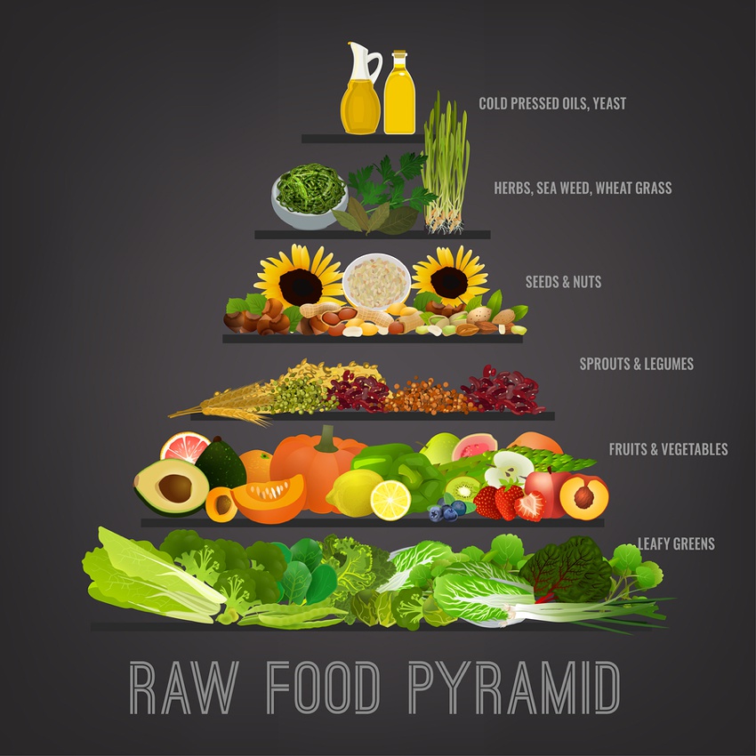 Raw Food Pyramid