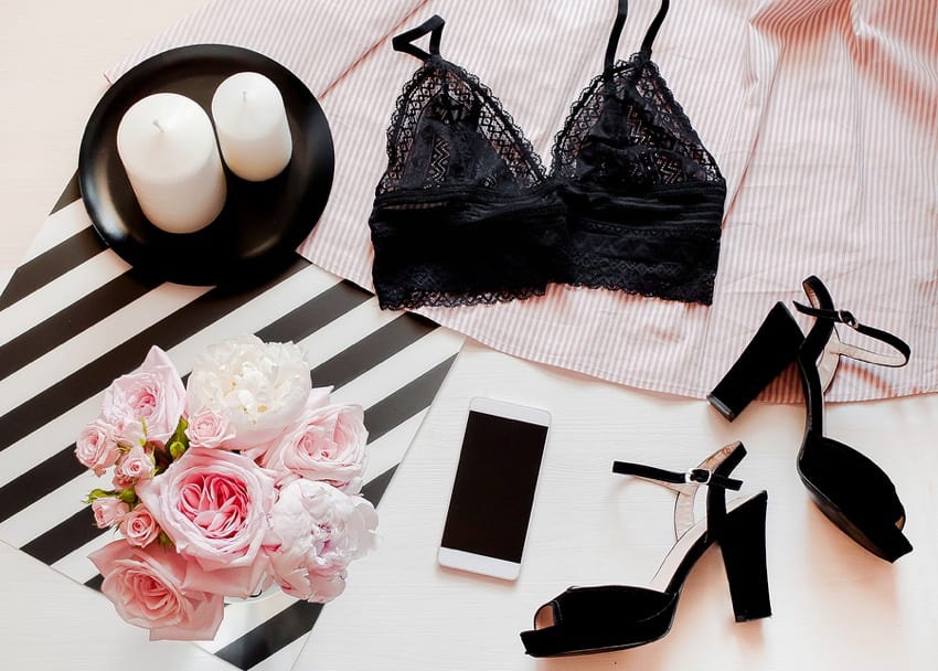 Lingerie, candles, etc.