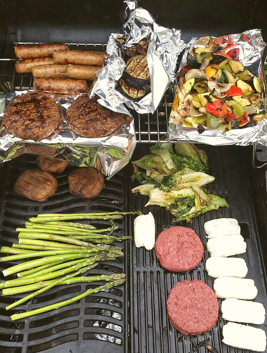 Vegan barbecue example