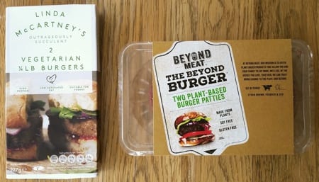 Vegan burgers & sausages