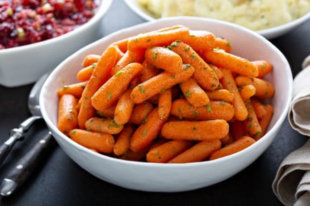 Glazed carrots