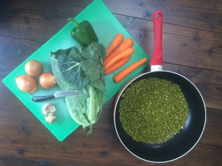 Mungo – Mung Bean Stew Ingredients