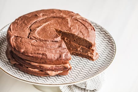 Vegan chocolate cake