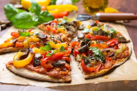 Vegan pizza