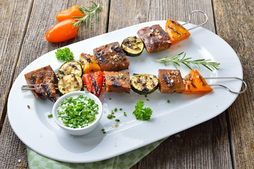 Seitan Skewers