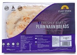 Clay Oven Bakery Naan is Vegan!