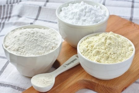 Gluten free flour with Xanthan Gum