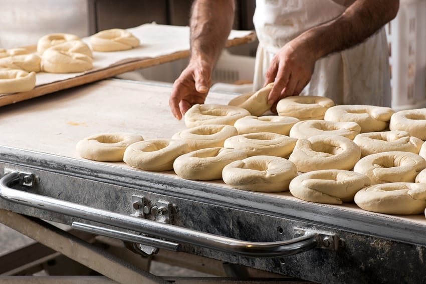 Making bagels