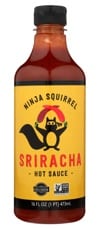 Sriracha écureuil ninja