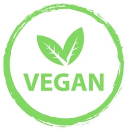 Look for the vegan symbol on the packaging