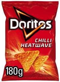 Doritos Chilli Heatwave are vegan!