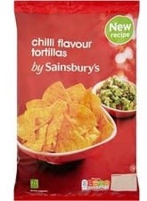 Sainsbury's Chilli Tortillas are vegan!