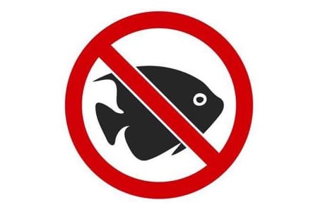 No fish symbol