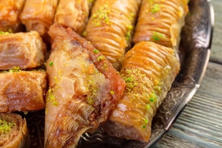 Baklava selectie