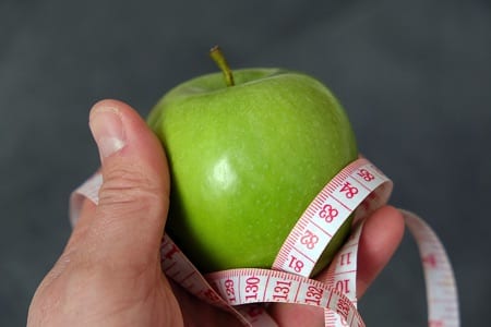 Apple tape measure