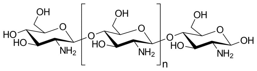 Chitosan chemical structure