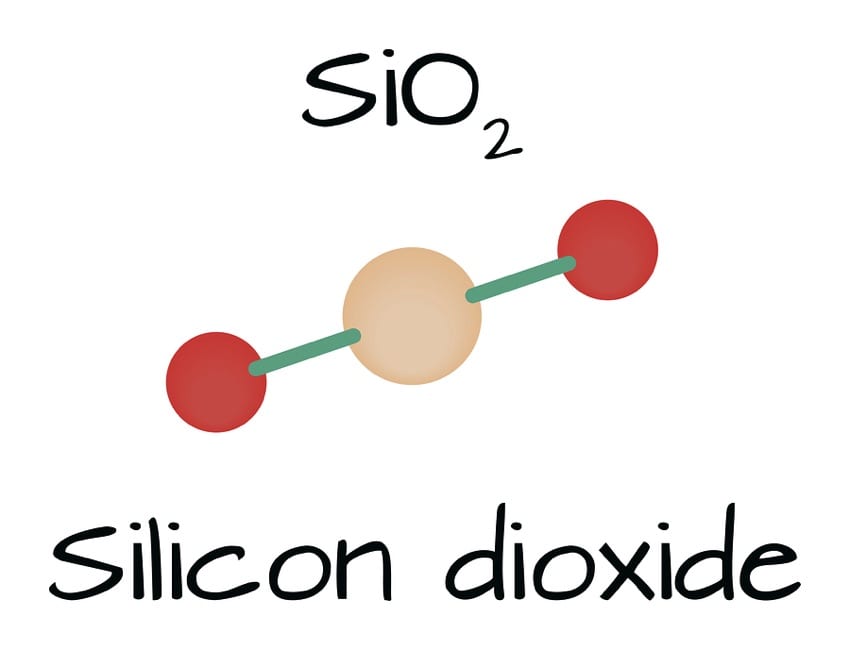 Silicon dioxide chemical formula
