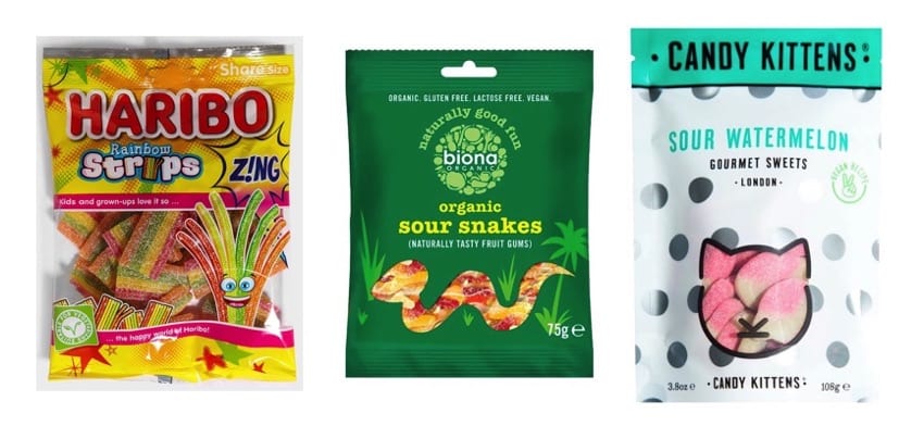 Vegan Sour Patch Kids alternatives