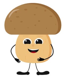 Mushroom cartoon