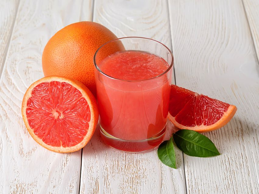 Freshly squeezed grapefruit