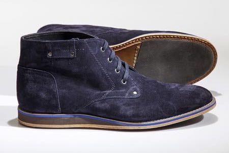 Blue suede shoes