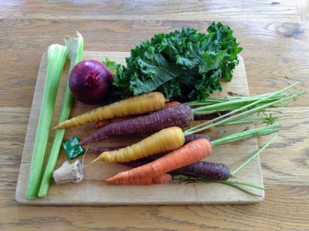 Simple Spicy Carrot Soup Ingredients
