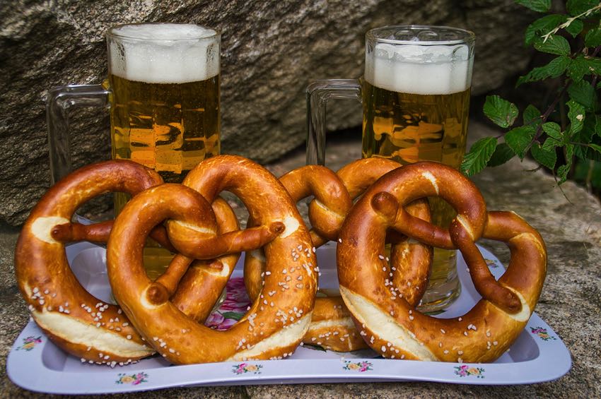 Pretzels & beer