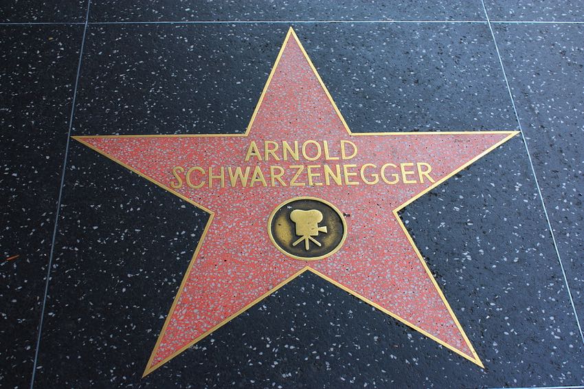 Arnold Schwarzenegger Hollywood Star