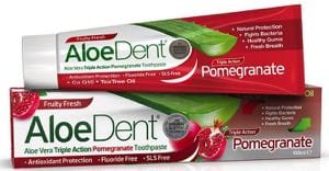 AloeDent Pomegranate toothpaste