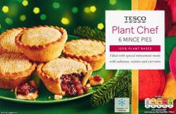 Tesco Plant Chef Mince Pies