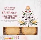 Waitrose Gluten Free Mince Pies