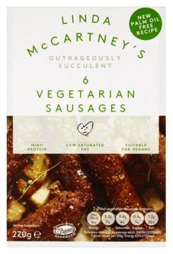 Linda McCartney Vegetarian Sausages