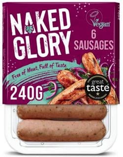 Naked Glory Vegan Sausages
