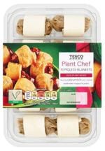 Tesco Plant Chef Pigs in Blankets