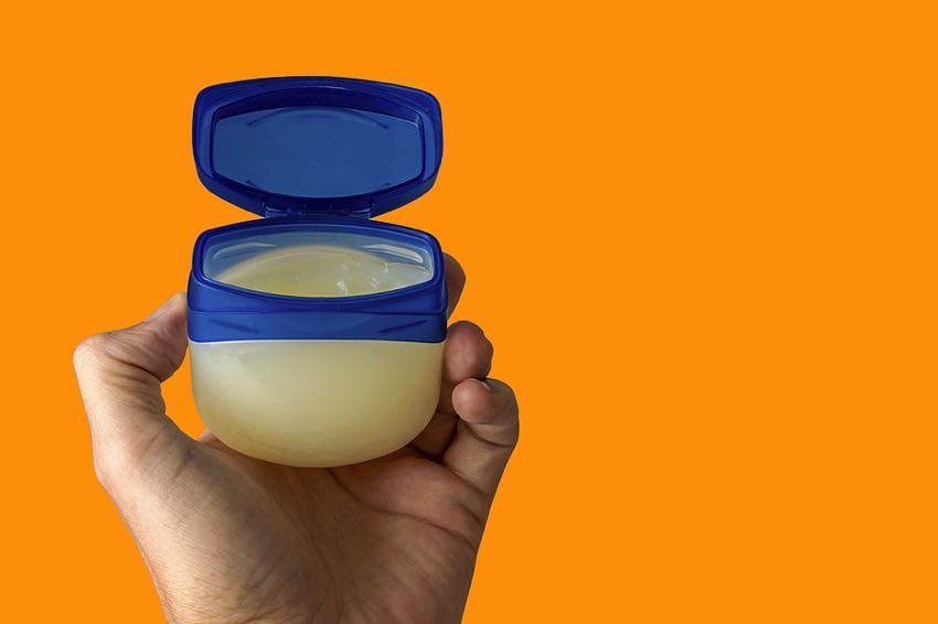 Vaseline container