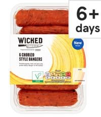 Wicked Kitchen Chorizo Bangers