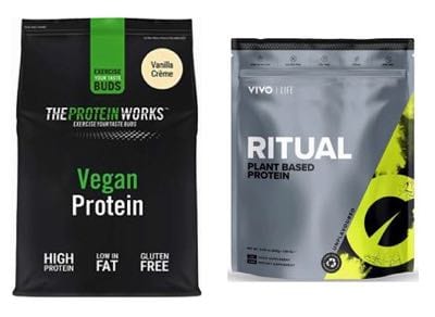 The Protein Works Vegan Protein & VivoLife Ritual Plant Based Protein