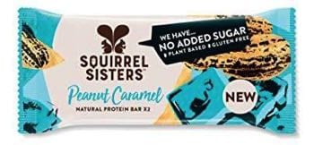 Squirrel Sistres vegan protein bar