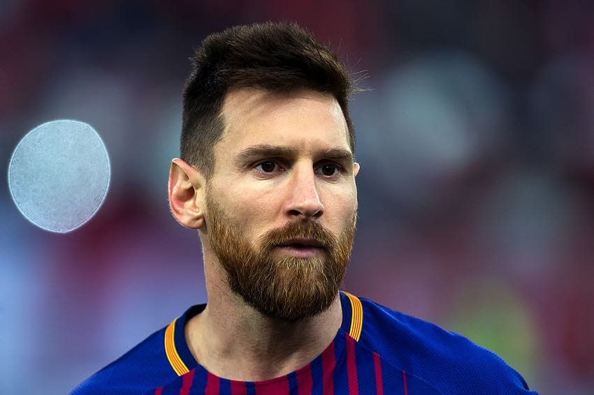 Lionel Messi close-up