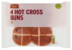 Stephensons 4 Hot Cross Buns