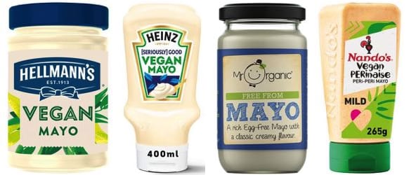 Vegan mayo options