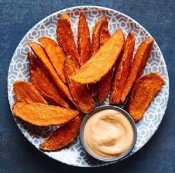 Sweet potato wedges