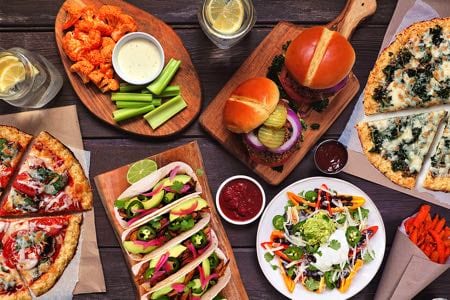Fast food vegan shop options