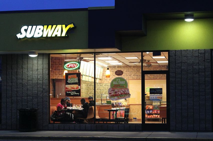 Subway shop