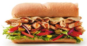 Subway Tastes Like Chicken (TLC) sandwich