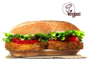 Vegan bean burger