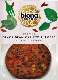 Biona Organic Black Bean Cashew Nut Burger